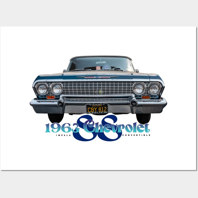 1963 Chevrolet Impala SS Convertible Wall Art by Gestalt Imagery